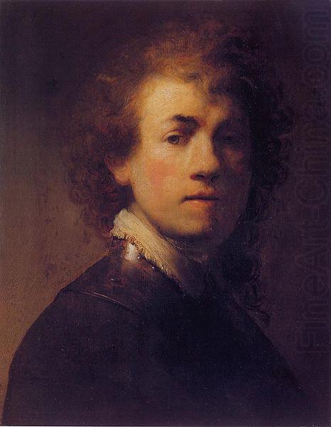 REMBRANDT Harmenszoon van Rijn Self-portrait. oil painting picture